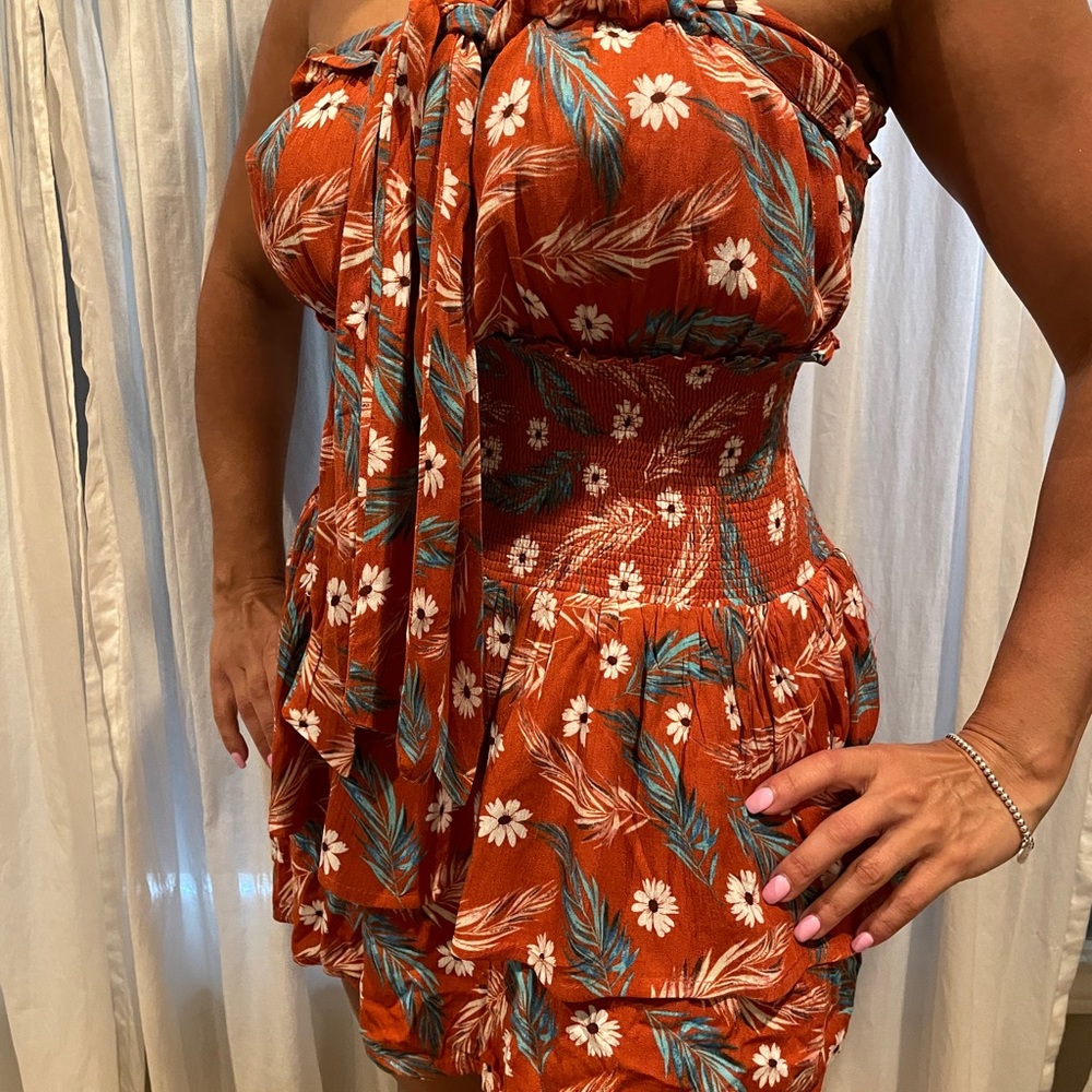 VICI convertible smocked romper